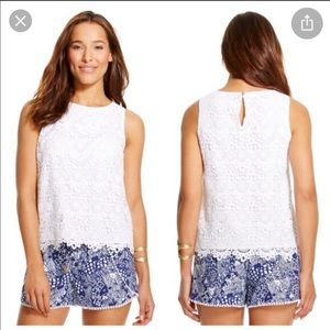 Lilly Pulitzer for Target Lace Top Size Large